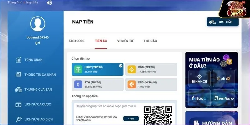 Gửi vốn chuẩn chỉnh bằng tiền ảo